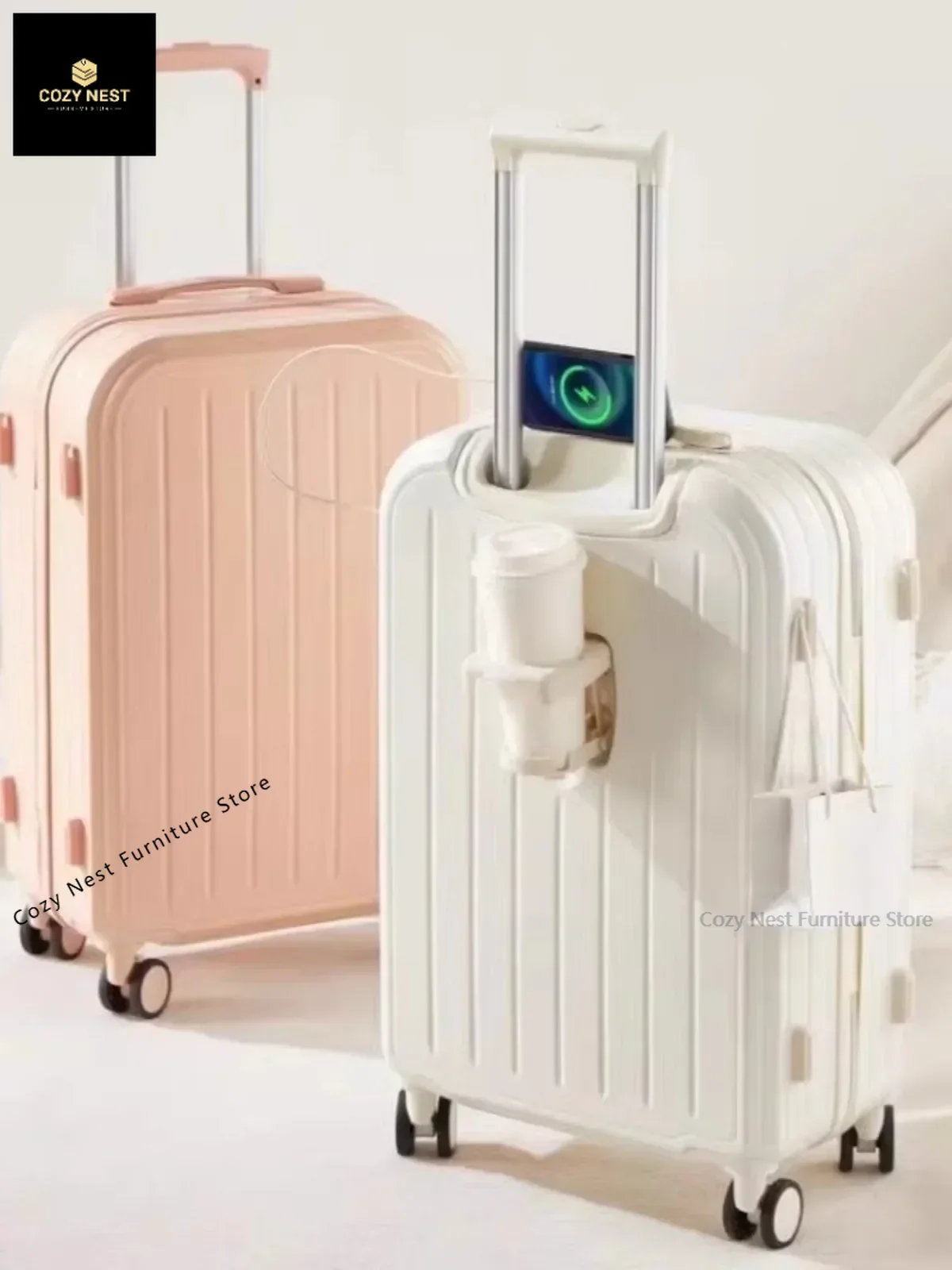 Dopamine suitcase, female small fresh trolley case, student male travel password case, scratch-resistant and drop-resistant lugg