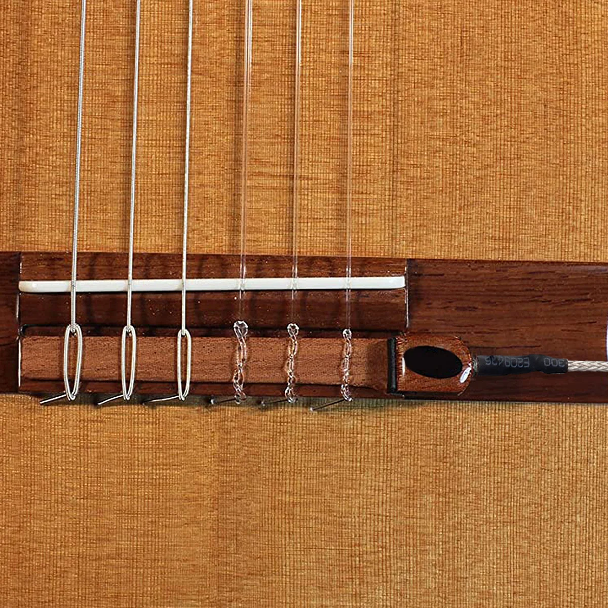 Przetwornik gitarowy Przetworniki Akustyczny Mostek Pręt Części instrumentów Akcesoria Piezoelektryczny Muzyczny