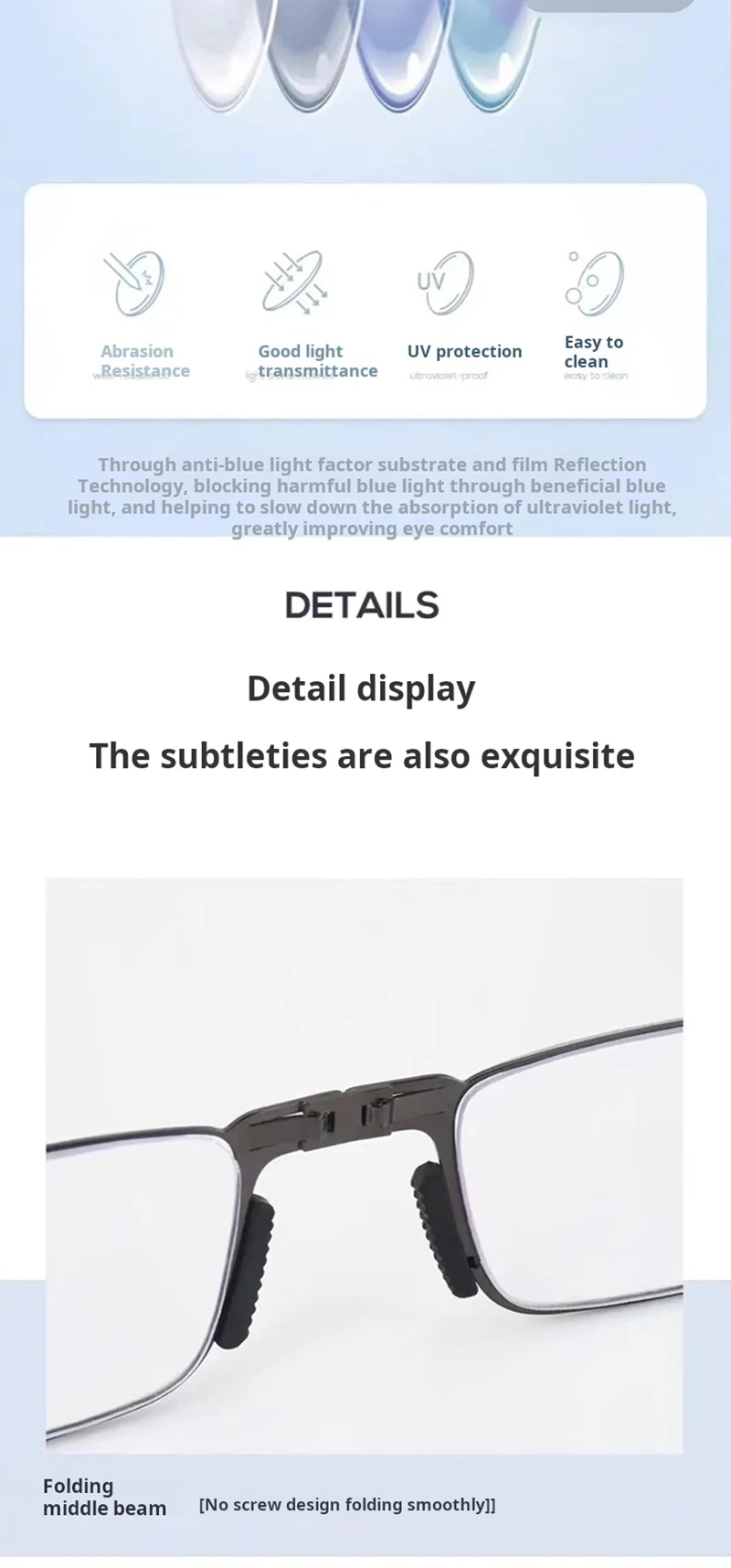 Tragbare Feuerzeug Fall Lesebrille Männer Frauen Mode Faltbare Presbyopie Brille Business Hyperopie Anti Bluelight Brillen – Detail 10
