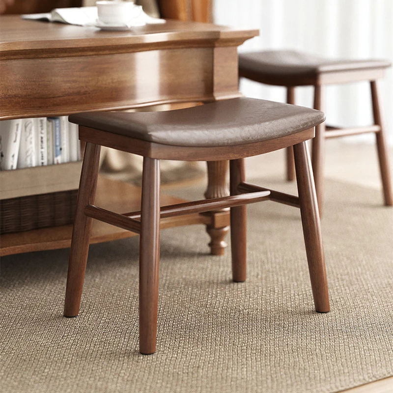 

Dining Room Antique Furniture Storage Sgabello Pieghevole Office Economic Hocker Home Furniture Square Chair Rustic Stool