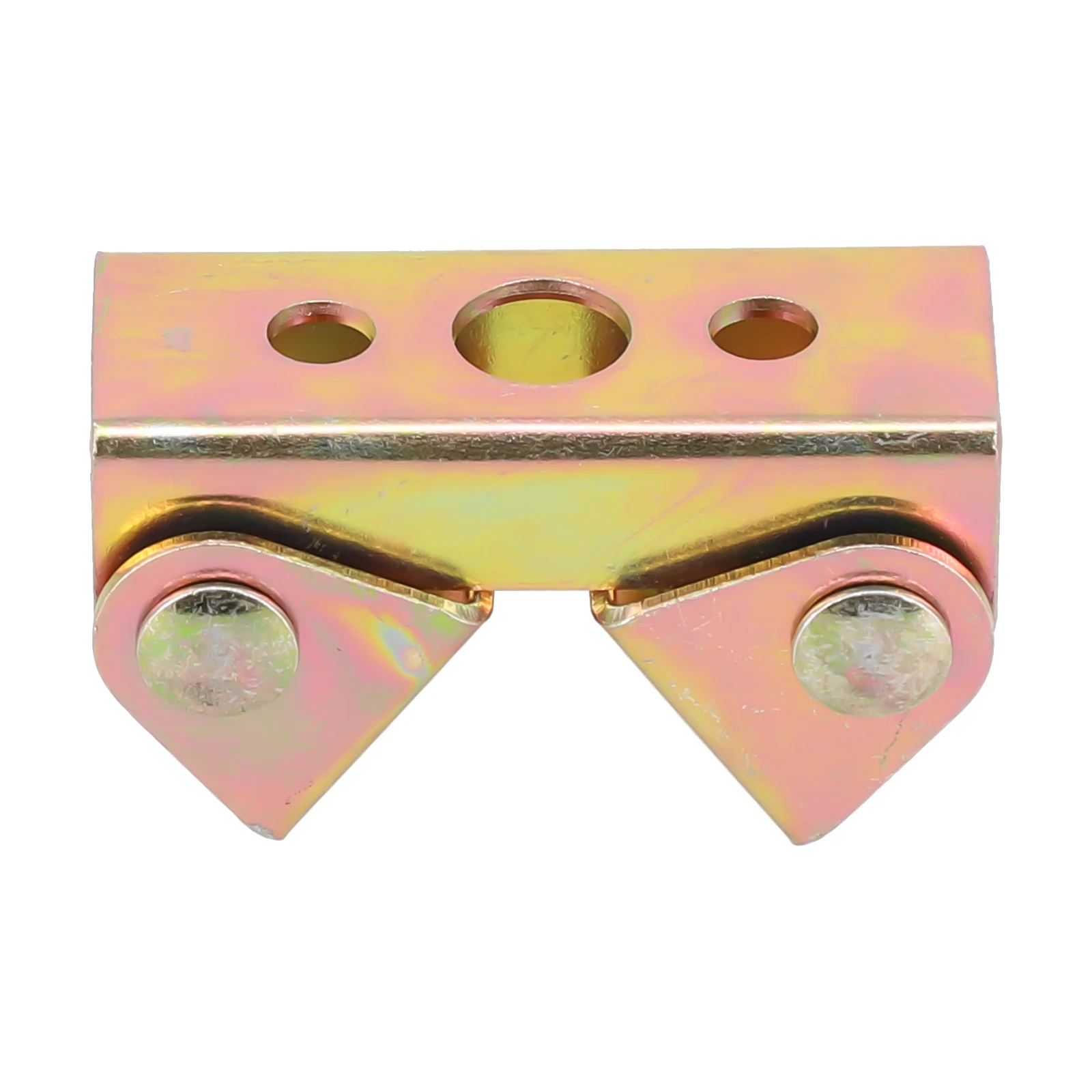 Adjustable For V Type Welding Clamp Steel Holder Fixture For V Pads Round Flat Angle Metal Surfaces Tack Welding Tool Gold