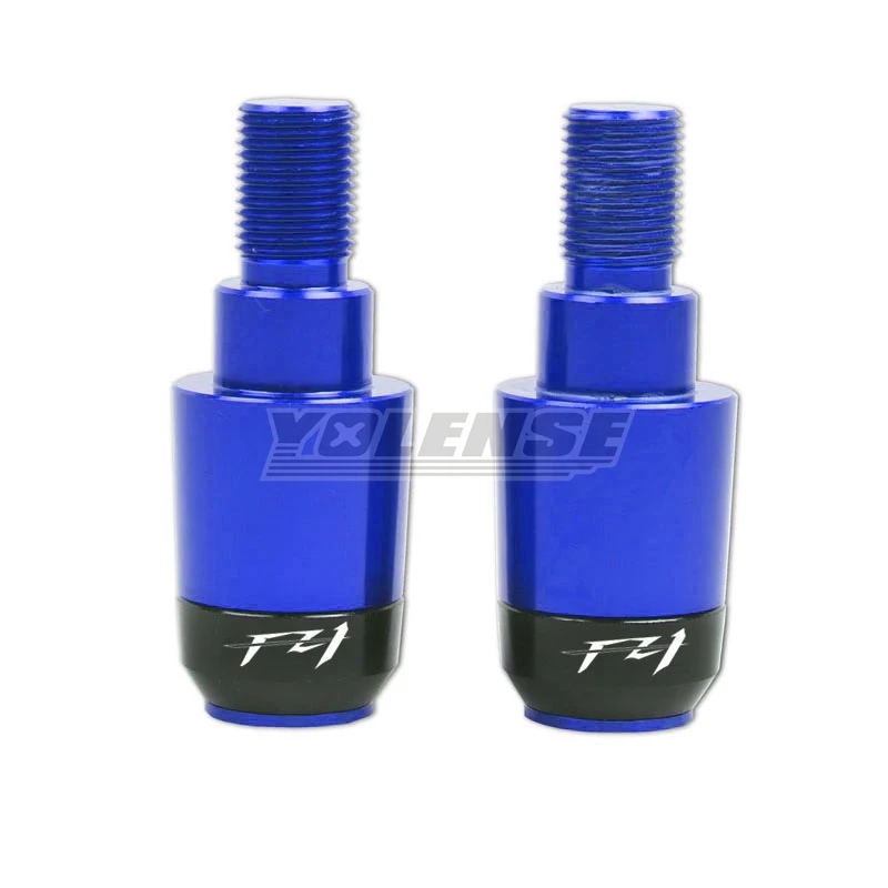 Motorrad CNC Aluminium End Stecker Slider Lenker Griffe Enden Kappen Abdeckung Für FZ1 FZ6 FZ8 FAZER FZ6R FZR600 FZ1S 1000N