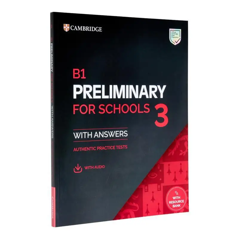 

B1 Preliminary For Schools 3 Students Book With Answers With Digital Pack Cambridge Cambridge University Press 9781009808828