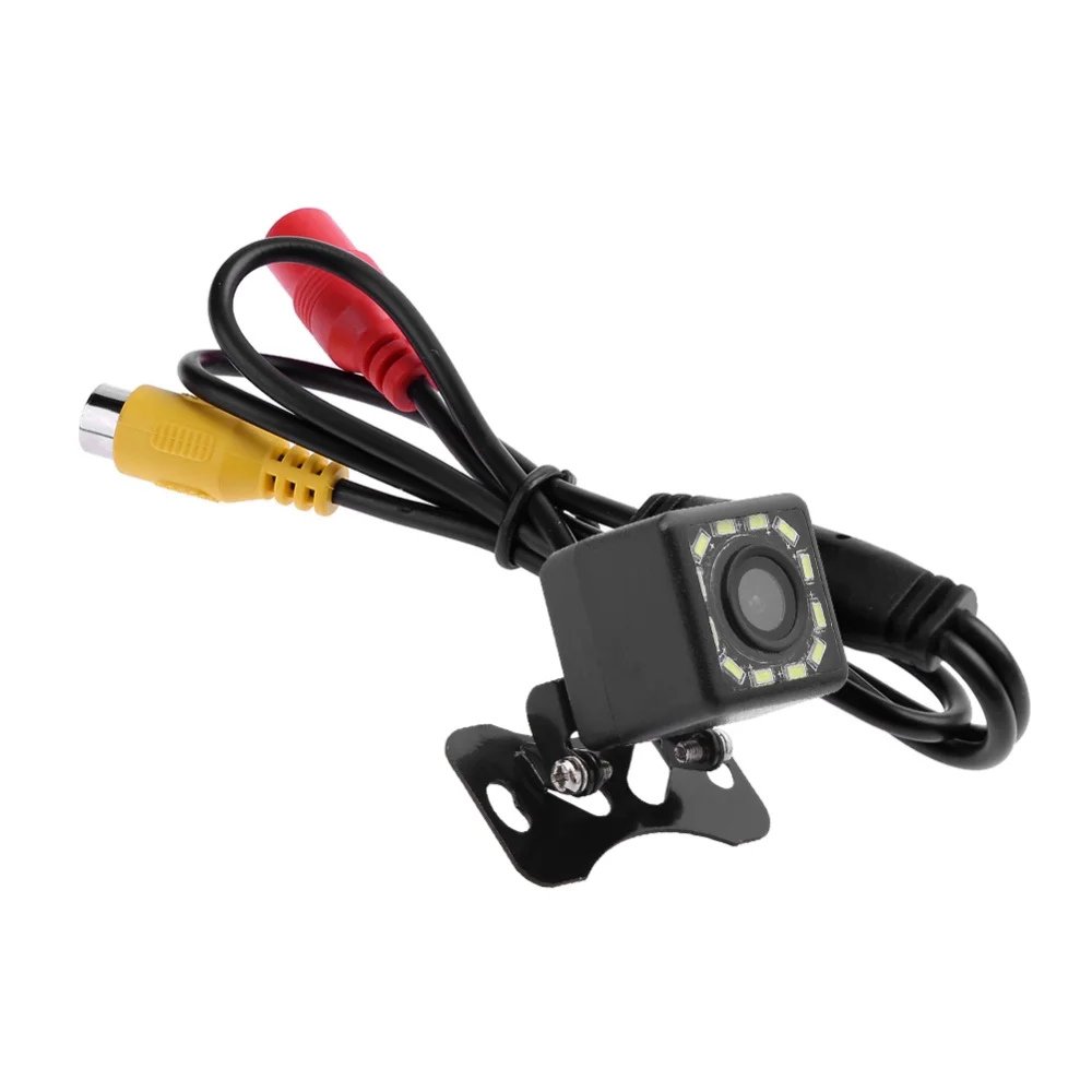 Car Rear View Camera Universal 4 8 12 LED Night Vision Parking Reverse Camera CCD Image Sensor with Wide Viewing Angle