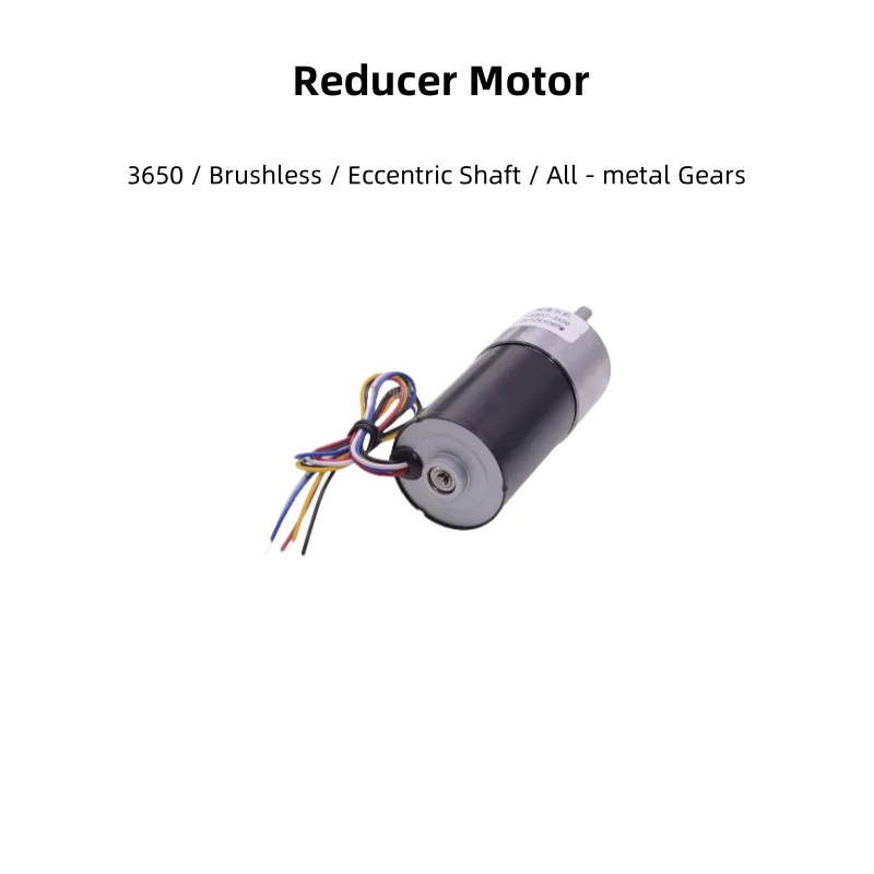 3650 Brushless Gear - reduction Motor, 12V/24V, Pulse Feedback, Low - speed, for Curtain Machines