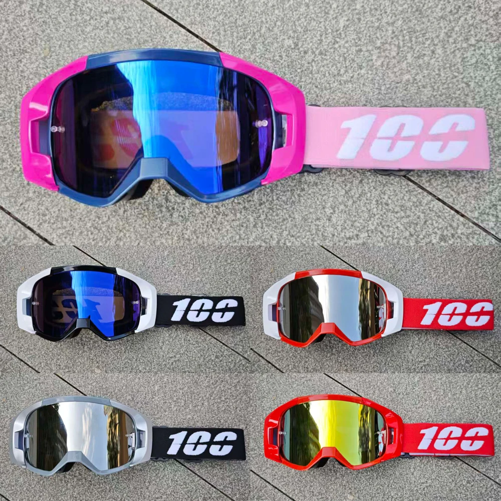 

100 Four Season Racing Glasses High Definition Protective Windproof Man Woman Bicycle ATV BMX MTB Outdoor Sports Glasses