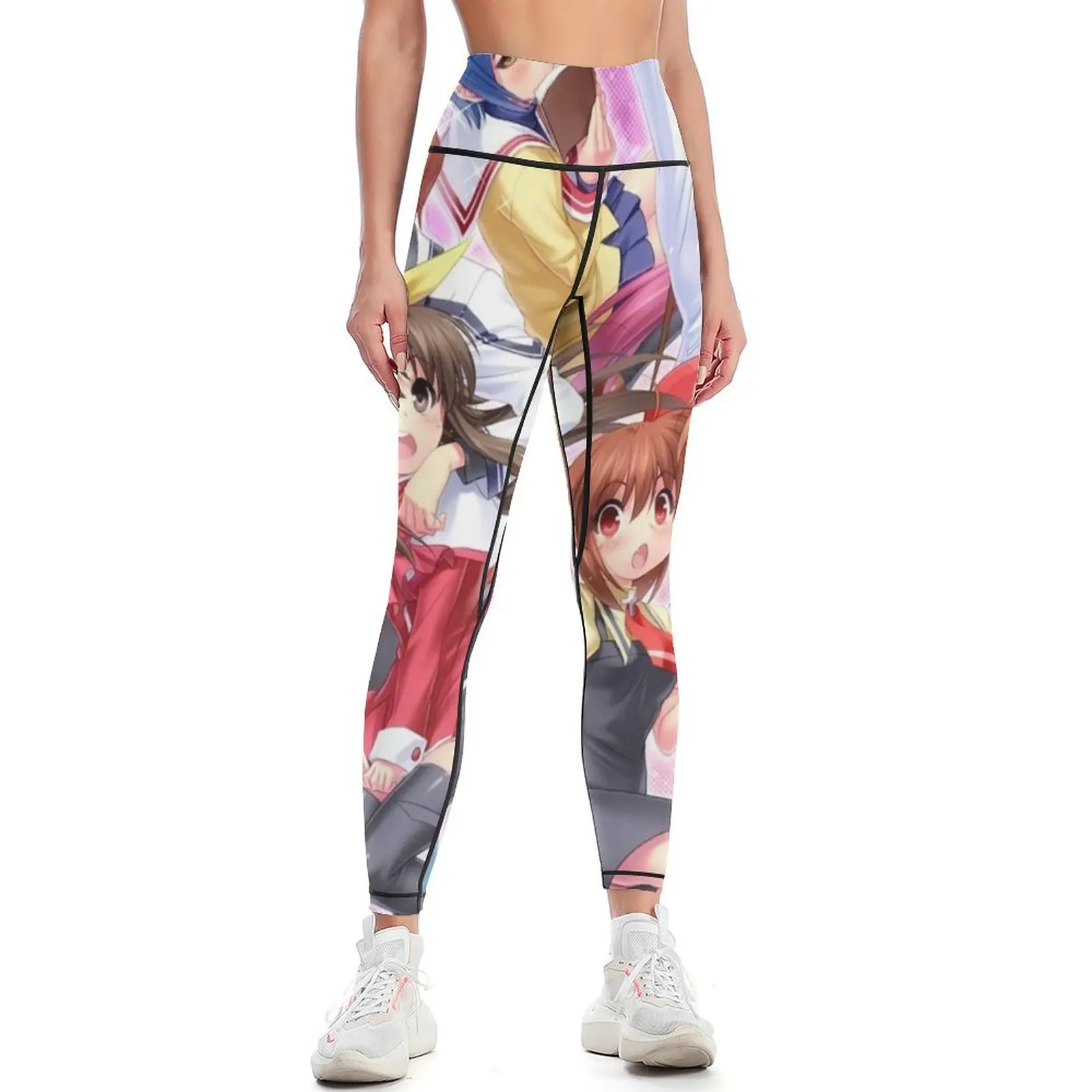 Little Busters Leggings sports tennis for gym's clothing Golf wear Sports pants for Womens Leggings