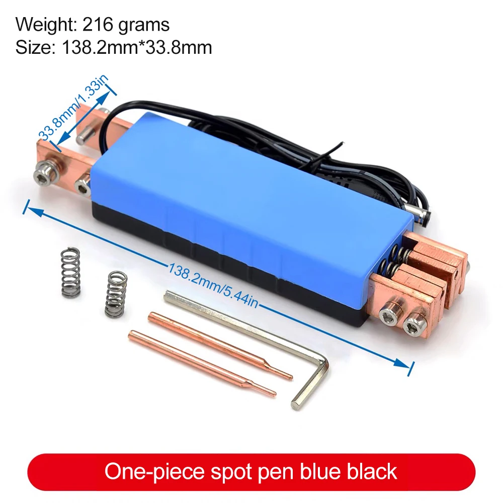 Handheld Spot Welding Pen Integrated Spot Welding Machine with Automatic Trigger Built-in Switch Spot Welder for 18650 Battery