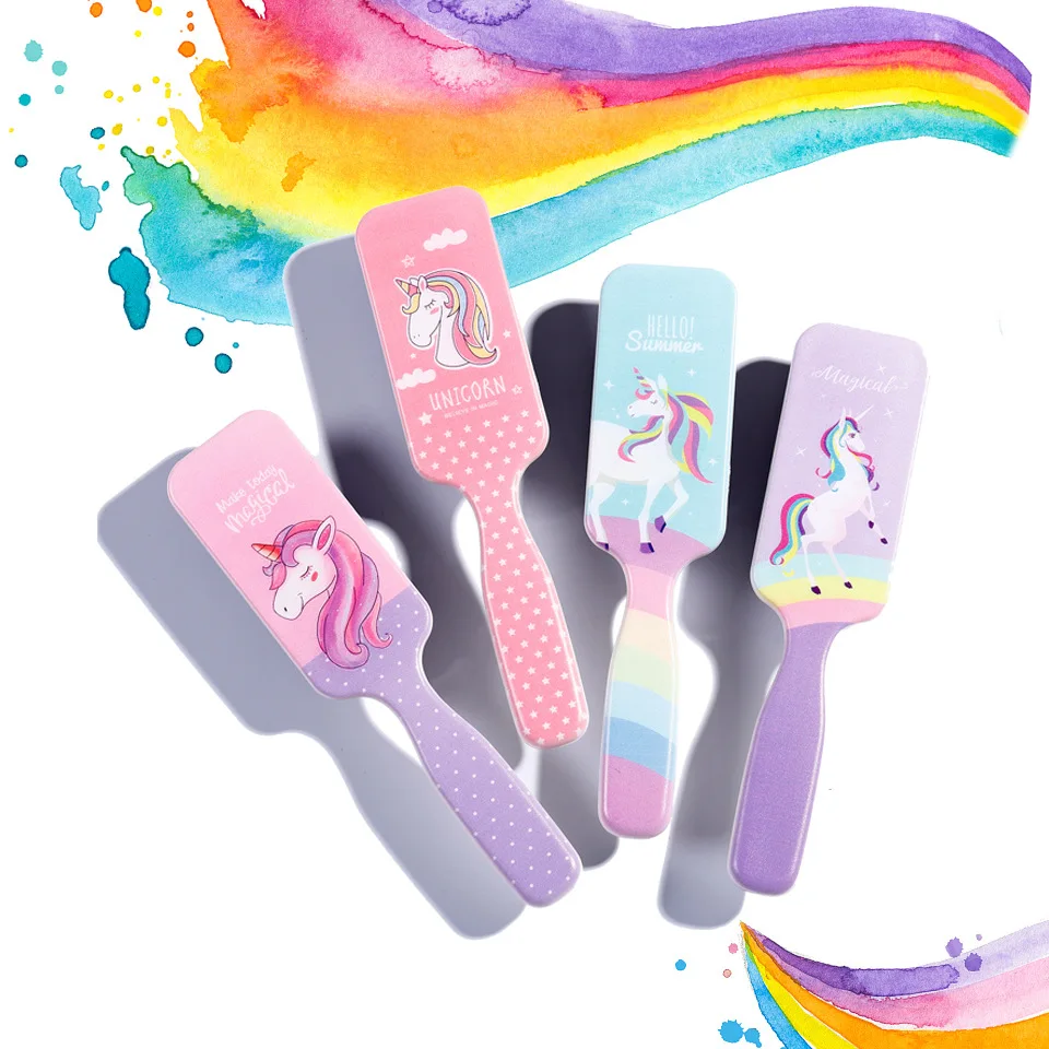 Fashion Cartoon Cute Horse Fashion New Product  Air Cushion Comb Hair Massage Comb Anti-Static Comb Girly Gift Item