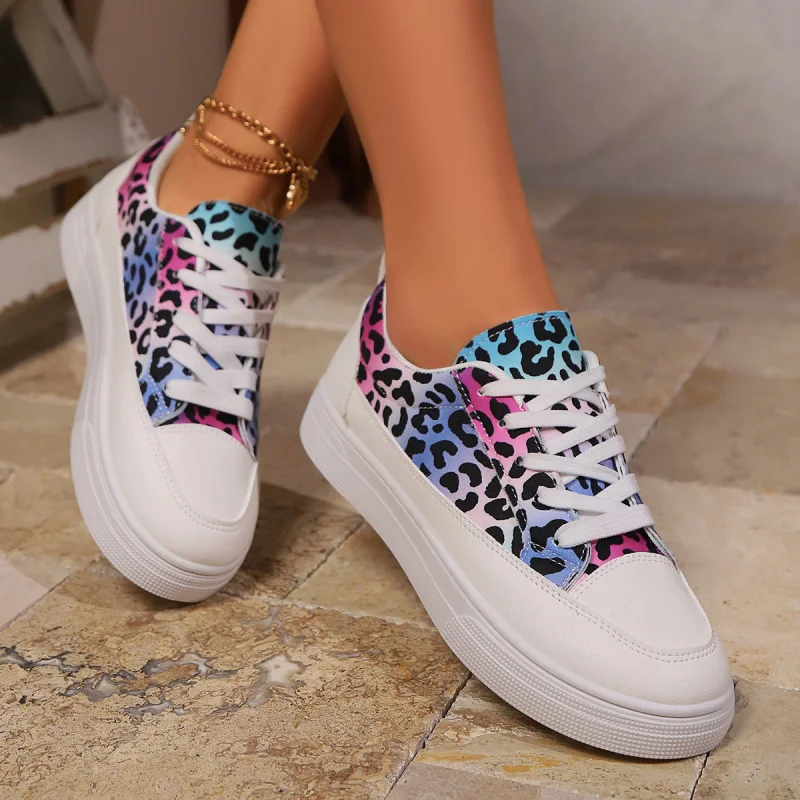 

2025Spring and Summer New Women's Fashion Sneakers, Versatile Casual Student Sneakers, Sunflower Single Shoes for Women