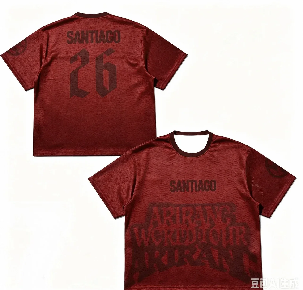 Sommer Arirang Tour City Jersey T-Shirt Sport Fußballtrikot Oberteil Herren Freizeit T-Shirt Atmungsaktives Kurzarm-Oberteil für Männer und Frauen – Detail 4
