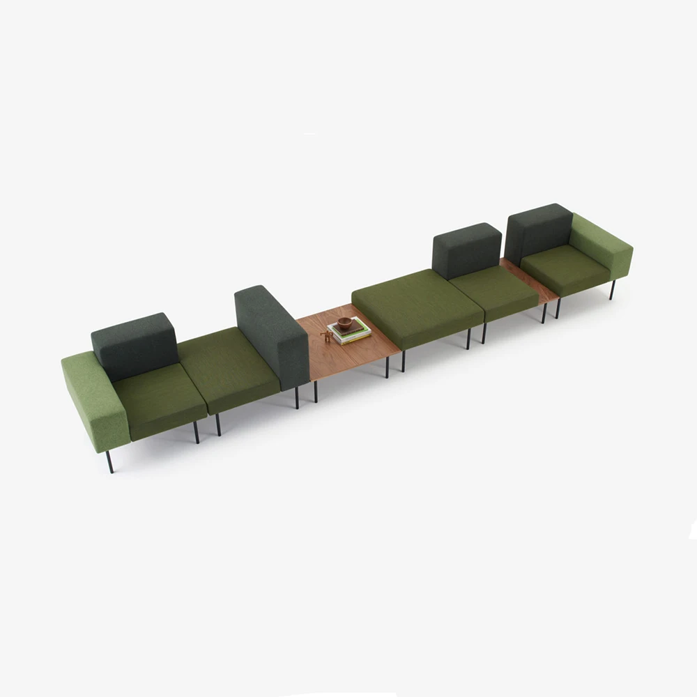 Großhandel Büro Sofa Set Einfache moderne Möbel Handels qualität Luxus Wohnzimmer Sofa