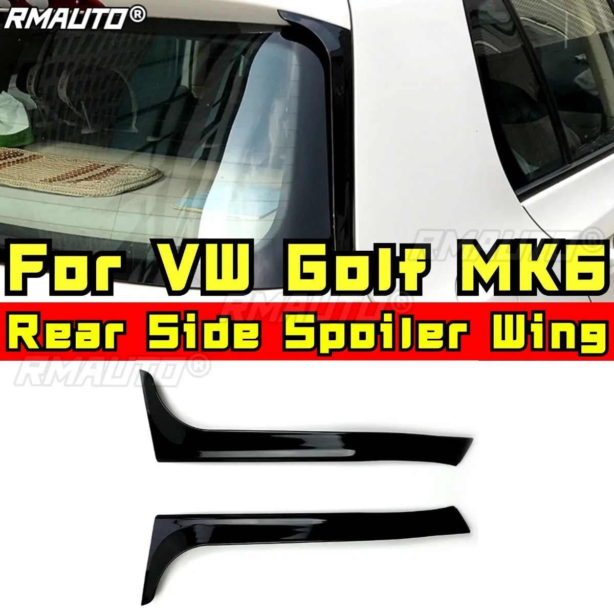 

Для VW Golf MK6 Body Kit задний боковой спойлер заднее боковое крыло автомобильные аксессуары