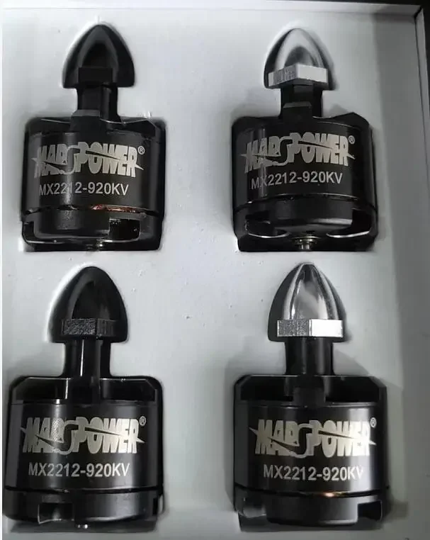4pcs X MARSPOWER MX2212 920KV Brushless Motor For  Phantom F450 F500 Multiaxis Multicopters