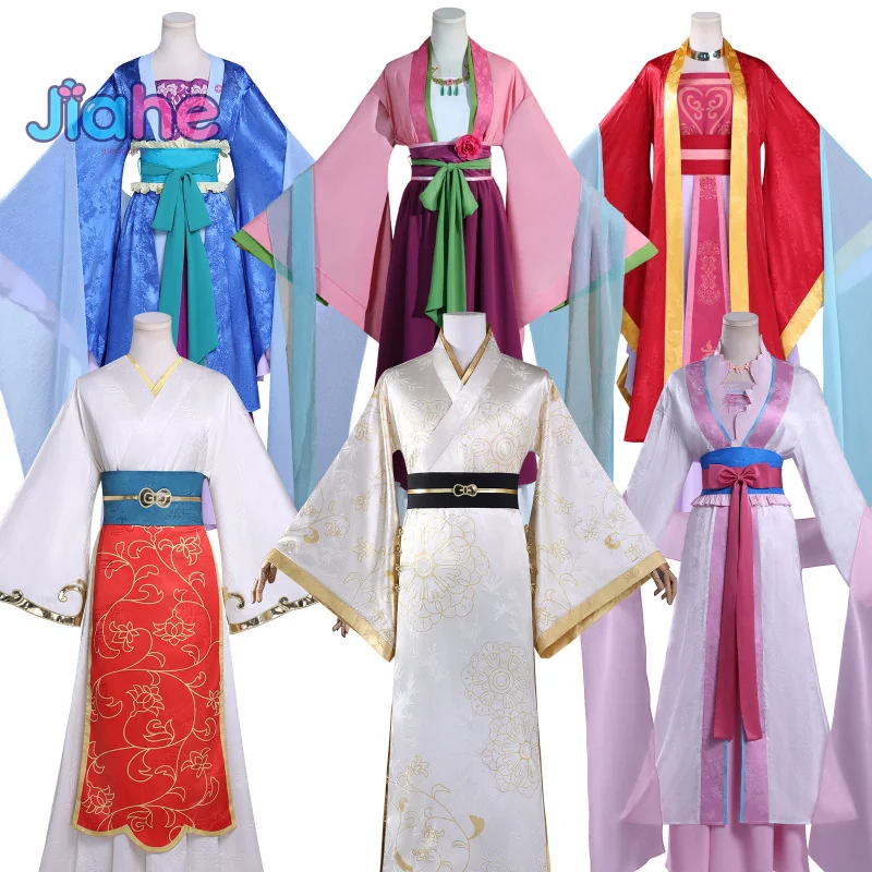 maomao-consort-lihua-consort-rishu-jinshi-sama cosplay-costume-the-apothecary-diaries-halloween-chinese-style-men-women-hanfu