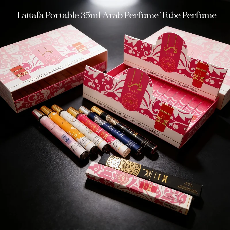

Fine tube sample perfume for men and women 35ml portable perfume tube with floral and fruity fragrance Arabian perfume
