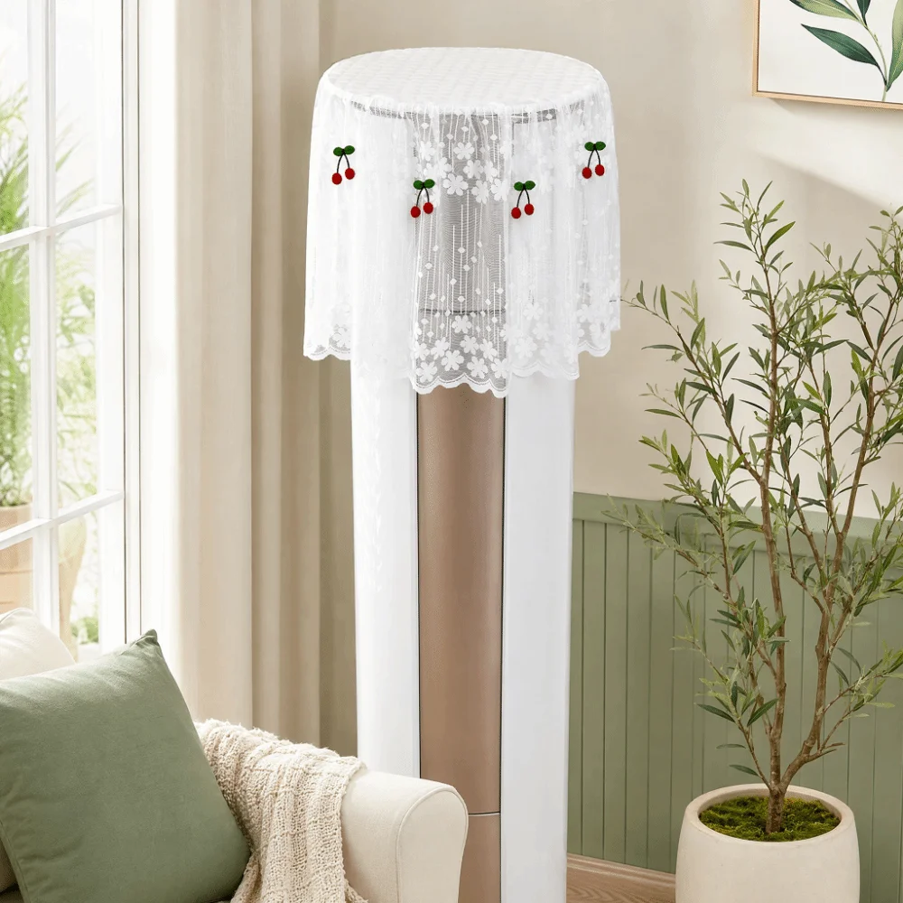 Use Without Remove AC Cover Wrap No Disassemble Step Round Vertical Cabinet Vertical Cabinet Cloth Split Front Frame