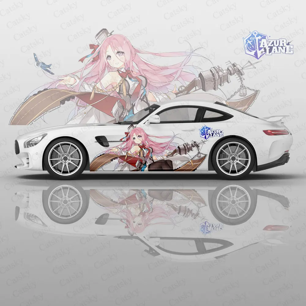 

Anime Azur Lane Car Wrap Protect Stickers Anime Itasha Car Decal Creative Sticker Car Appearance Modification Decorative Sticker