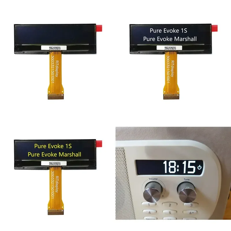 128X22 P215013003321501001 3121215010-01 Pure Evoke D4 Radio Organic Light Emitting Diode LCD