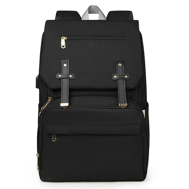 Mommy Bag Multifunctional Decompression Air Cushion Mother and Baby Bag for Going Out USB Charging Large Capacity Mom Bag