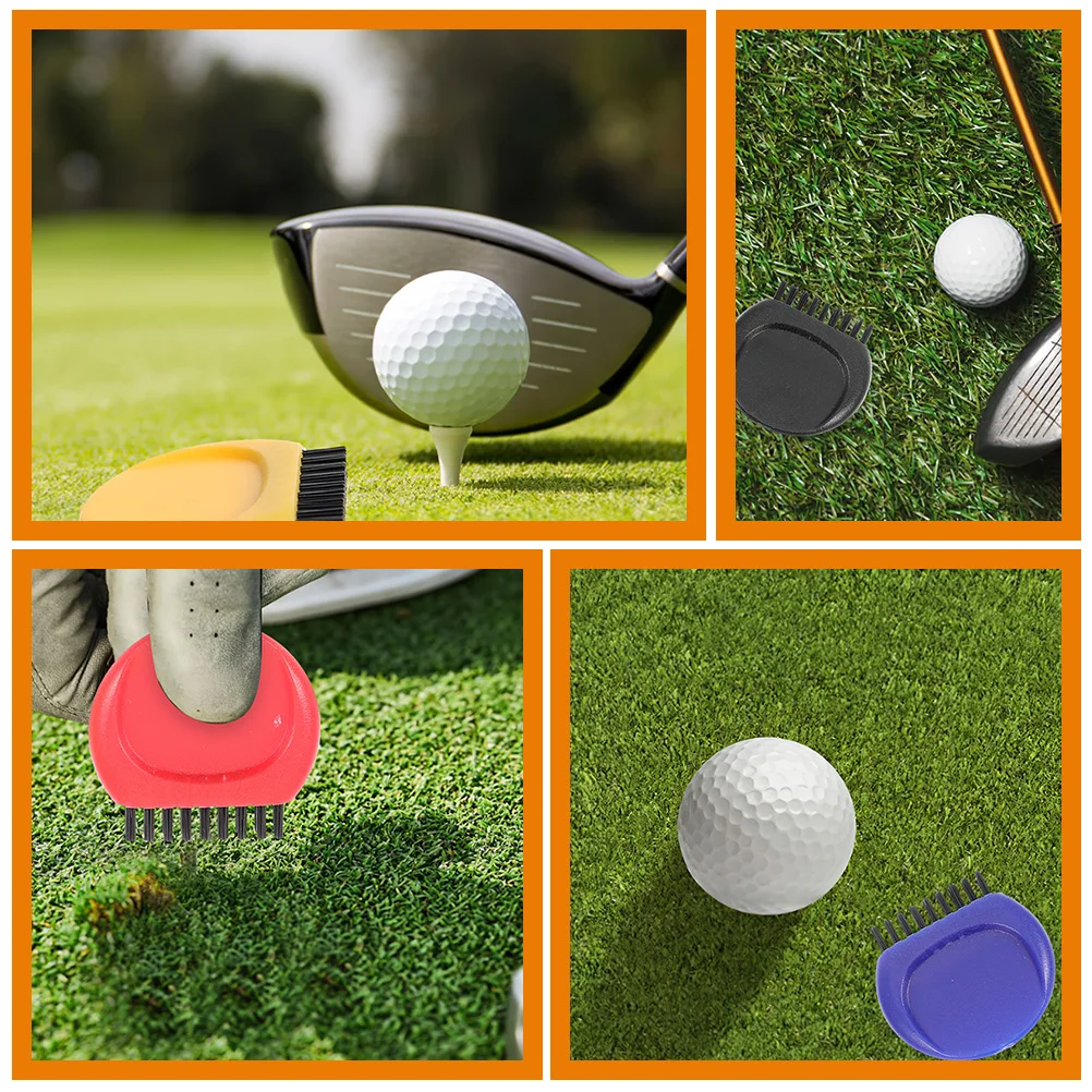 

20 Pcs Golf Club Brush Practical Accessory Storage for Golfs Equipment Nylon Supplies Cleaning Tool Multi-functional