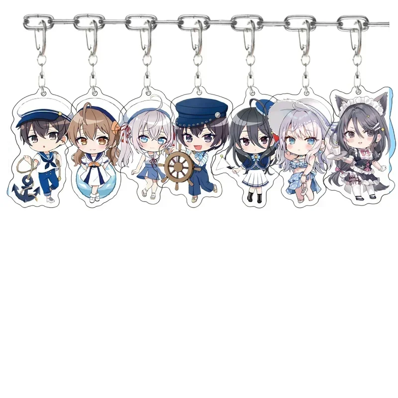 20pcs Anime Alya Sometimes Hides Her Feelings in Russian Kuze Masachika Alisa Mikhailovna Kujou Keychain Pendant Car Key Chain