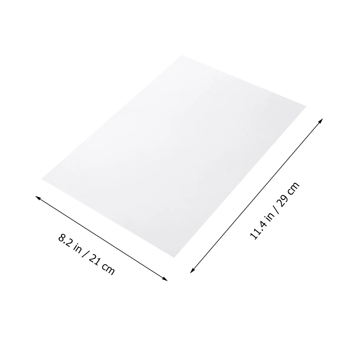 50Sheet Colored Tracing Paper Translucent Sheets for Calligraphy Copy Engineering Drawing Art Sketching Craft Printable