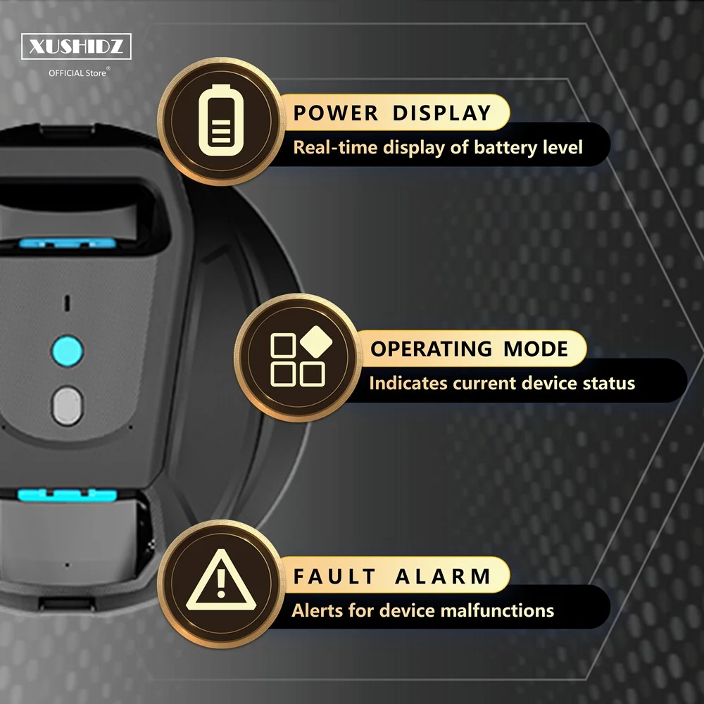 XUSHIDZ SP1 Roboter-Poolsauger Kabelloser Poolreiniger-Roboter mit Starker Saugkraft, Intelligenter Routenplanung und Extra Langer Akkulaufzeit – Detail 8