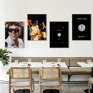 New album Buenas Nochens Quevedo Self-Advisory Poster Art Adhesive DwaterProof Water Coffee Bra 6 Main Sales Quevedo - №6