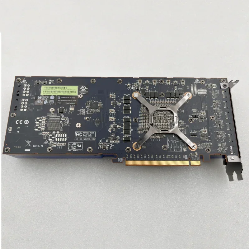 1 قطعة الأصلي WX 8200 Radeon Pro WX8200 8GB بطاقة الرسومات المهنية لتصميم النمذجة ل PS/CAD