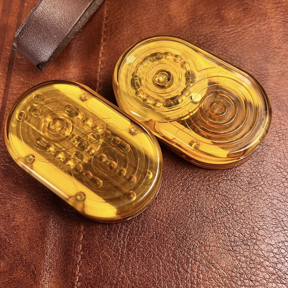 Edc brinquedos fidget brinquedos fidget spinner pei material olho dourado empurrar cartão brinquedos fidget anti estresse tdah brinquedos sensoriais ​