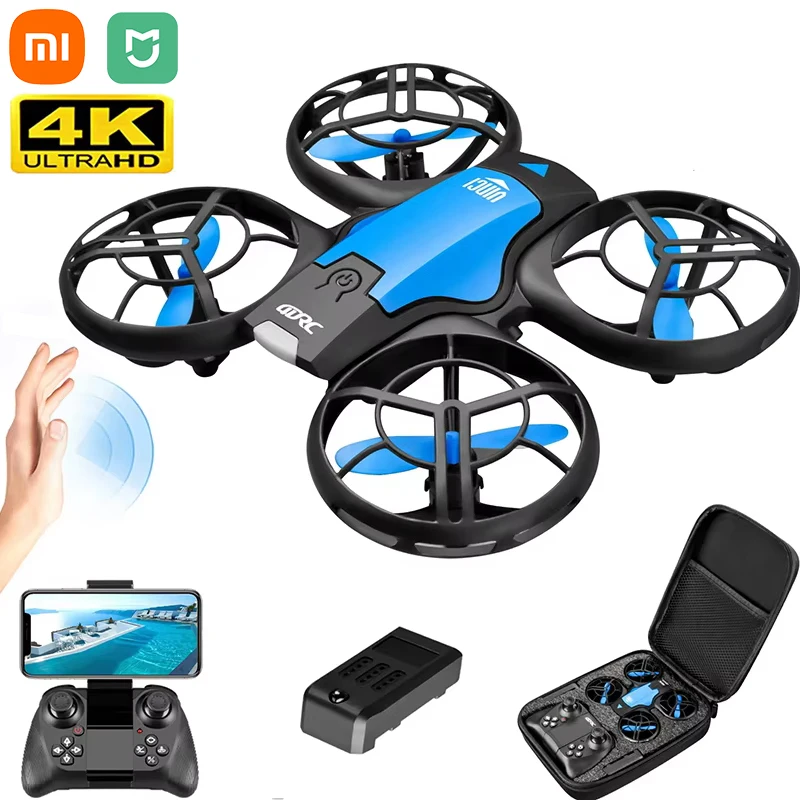 Xiaomi Mijia V8 Mini Drone 4k profession HD 1080P Wide Angle Camera WiFi FPV RC Dron Height Keep Drones Helicopter Kids Toy 4DRC