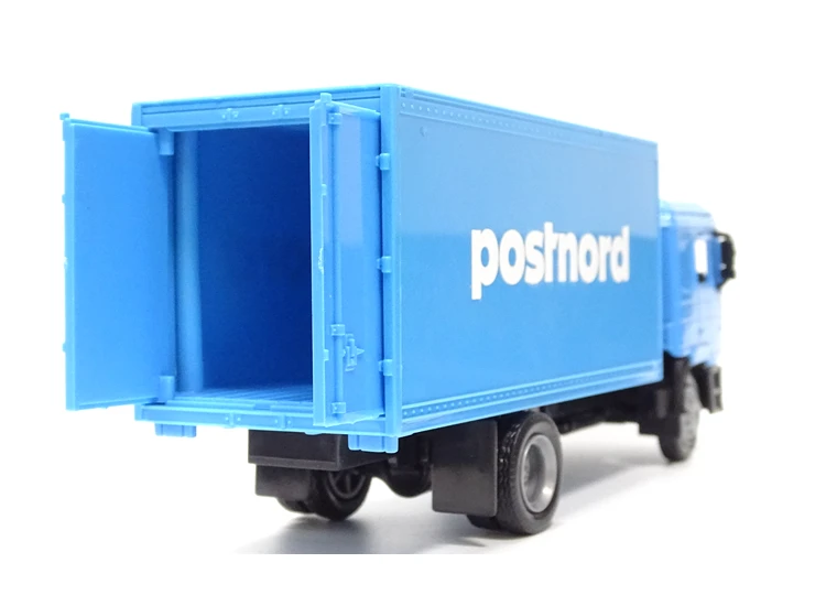 1/43 Duitse Man Vrachtwagen Posttransporter Legering Voor Plastic Wagen