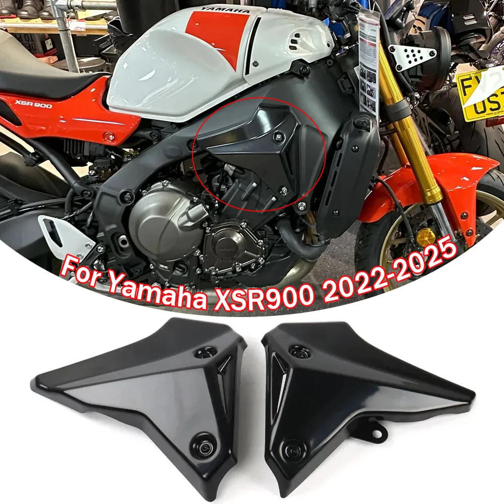 

Новинка 2022 2023 2024 2025 мотоцикла ABS, черные передние панели заполнения, крышки боковой рамы, защита панели для Yamaha XSR900 xsr900