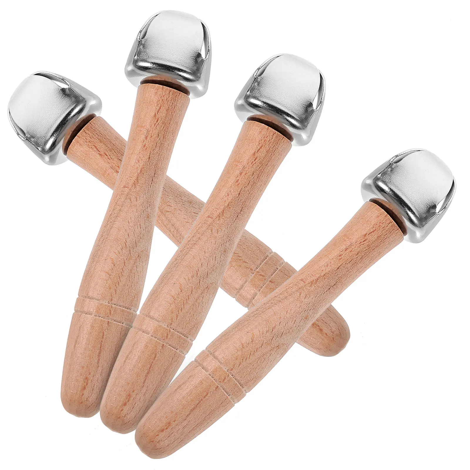 Hand Rattle Toy for Babies & Toddlers – Educational Early Learning Shaker, Plastic & Wooden Baby Handbell Gift