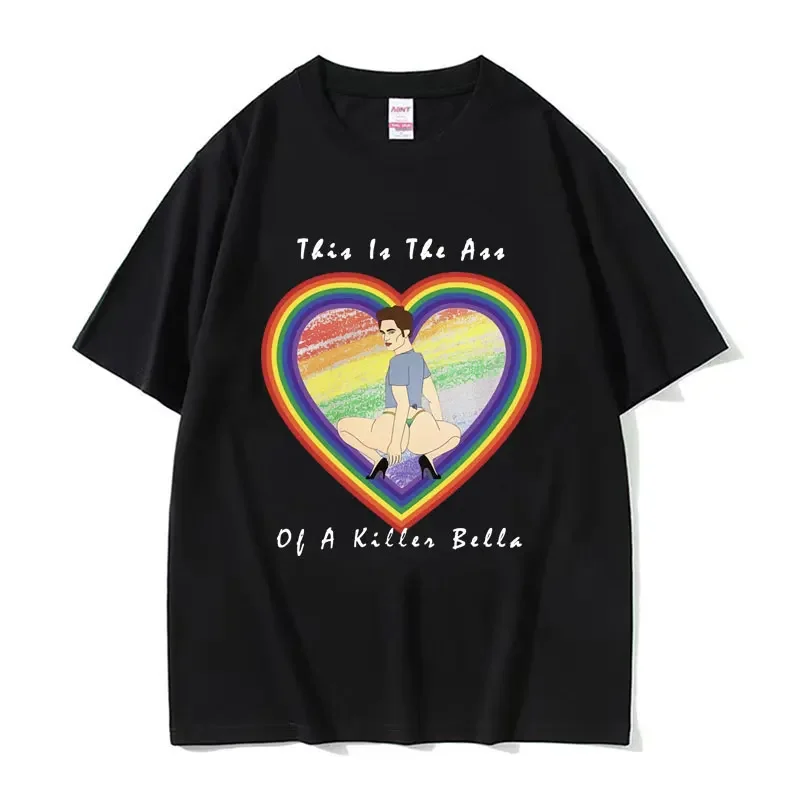 This Is The Ass of A Killer Bella T Shirt Movie Twilight Edward Cullen Meme Funny Graphic Tshirt Men Women Oversized Cotton Tees