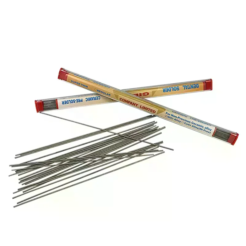 1Tube Cocr Alloy Welding Rod Dental Lab Materials Equipment For PFM Soldering High Temperature Nail Materials
