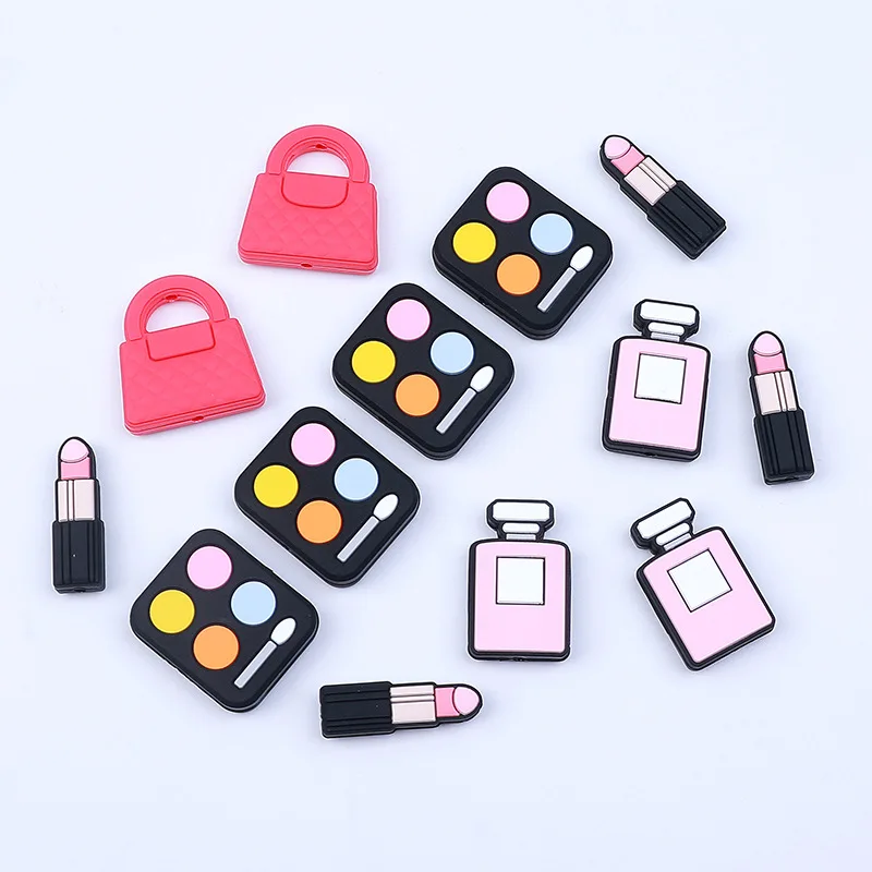 

20/50pcs Silicone Beads Mini Focus Beads For Jewelry Making DIY Pacifier Chain Jewelry Accessories Silicone Beads Wholesale