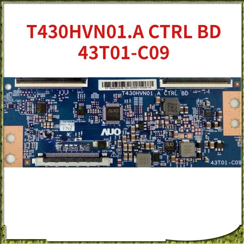 

T430HVN01.A CTRL BD 43T01-C09 Плата T-Con для ТВ-дисплея, T Con Card, оригинальная сменная плата, плата Tcon 43T01 C09