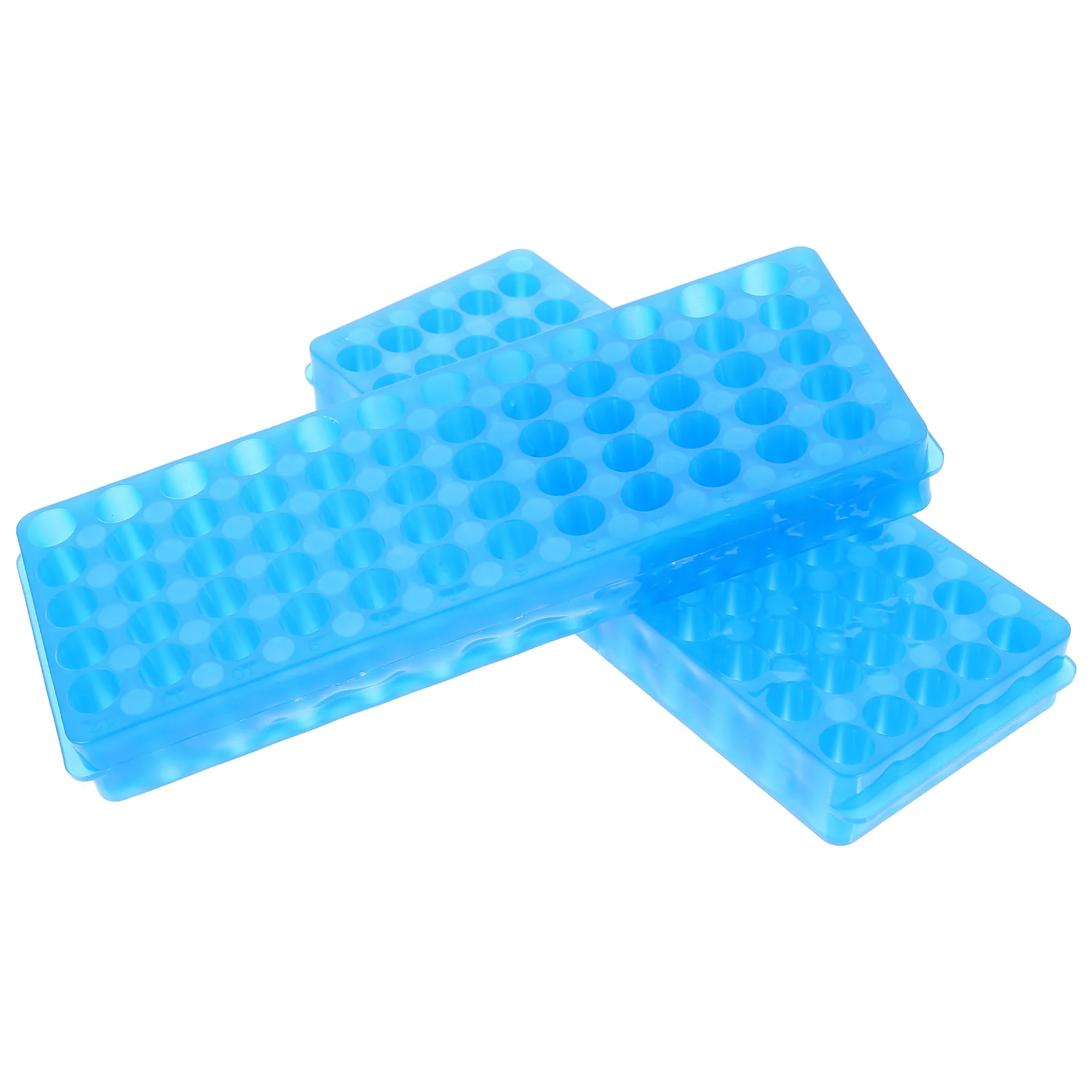 

2 Pcs Centrifuge Tube Rack Tray Test for Laboratory Stand Sampling Holder Chemistry Vial Shot