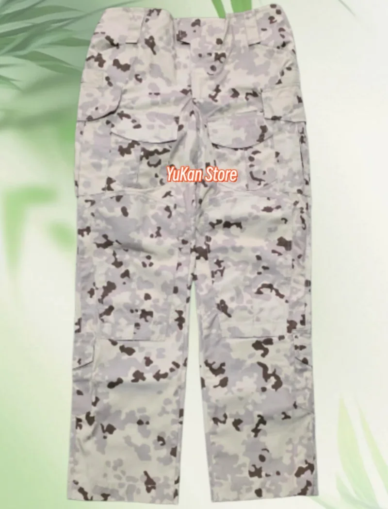 Outdoor desert tiger pattern camouflage tactical pants, scratch resistant and durable view 5