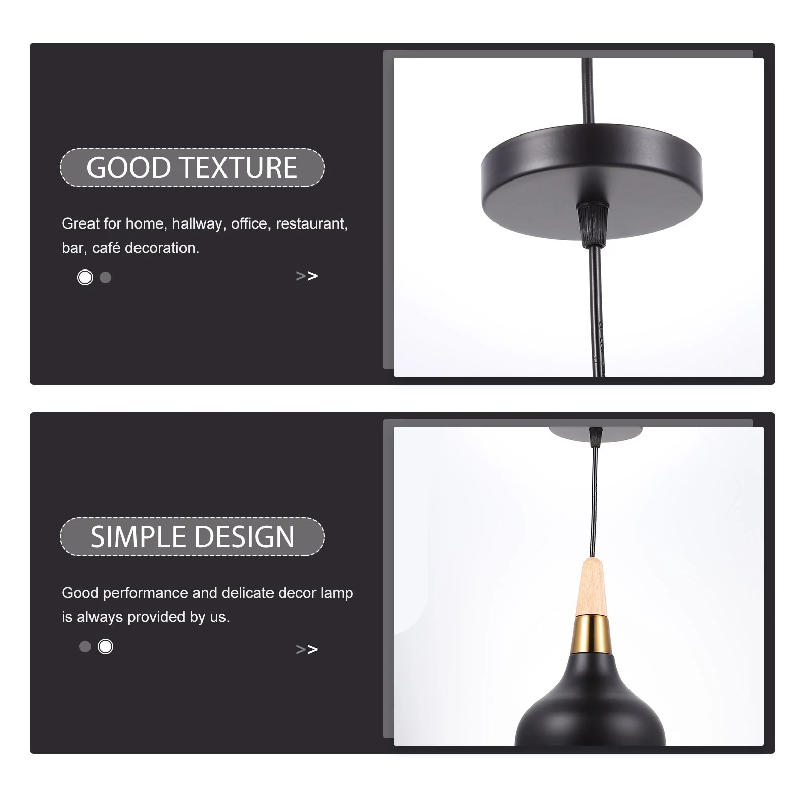โต๊ะรับประทานอาหาร Vintage Chandelier Wall Sconce โคมไฟเพดานนอร์ดิกตกแต่งไม้โลหะแขวน