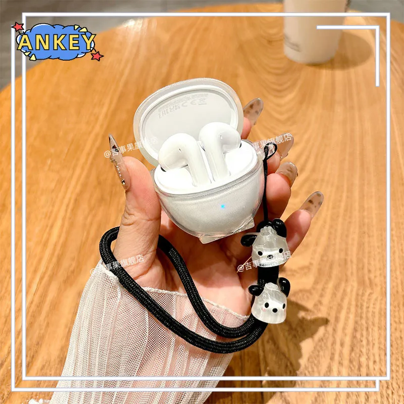 حافظة لهاتف Honor Choice Earbuds S7، أغطية حماية شفافة وشفافة من مادة TPU، غطاء سماعة أذن بلوتوث، غلاف محمول لسماعات الرأس #3