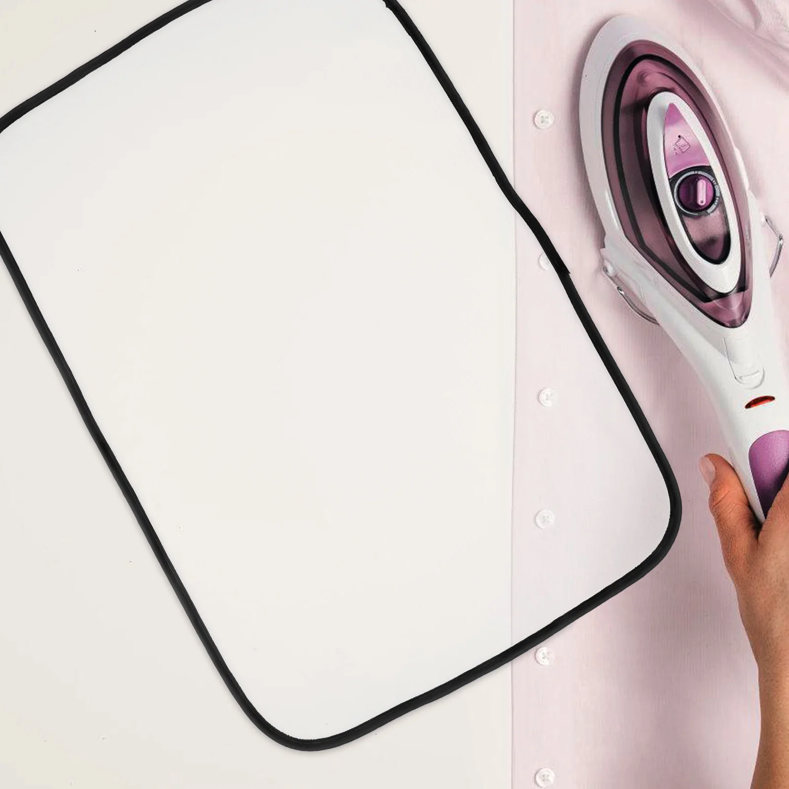 

3pcs Insulated Mesh Pad High Temperature Resistant Ironing Mat Cloth Guard Mats Steam Protection Household