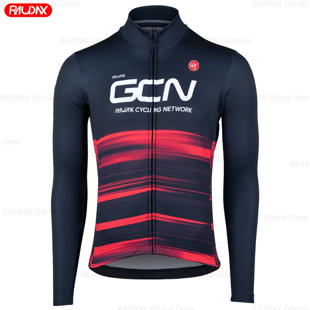 Raudax GCN Youth Cycling Shirts Triathlon Cycling Jersey Set Breathable Summer Cycling Clothing Mountain Bike Riding Clothes