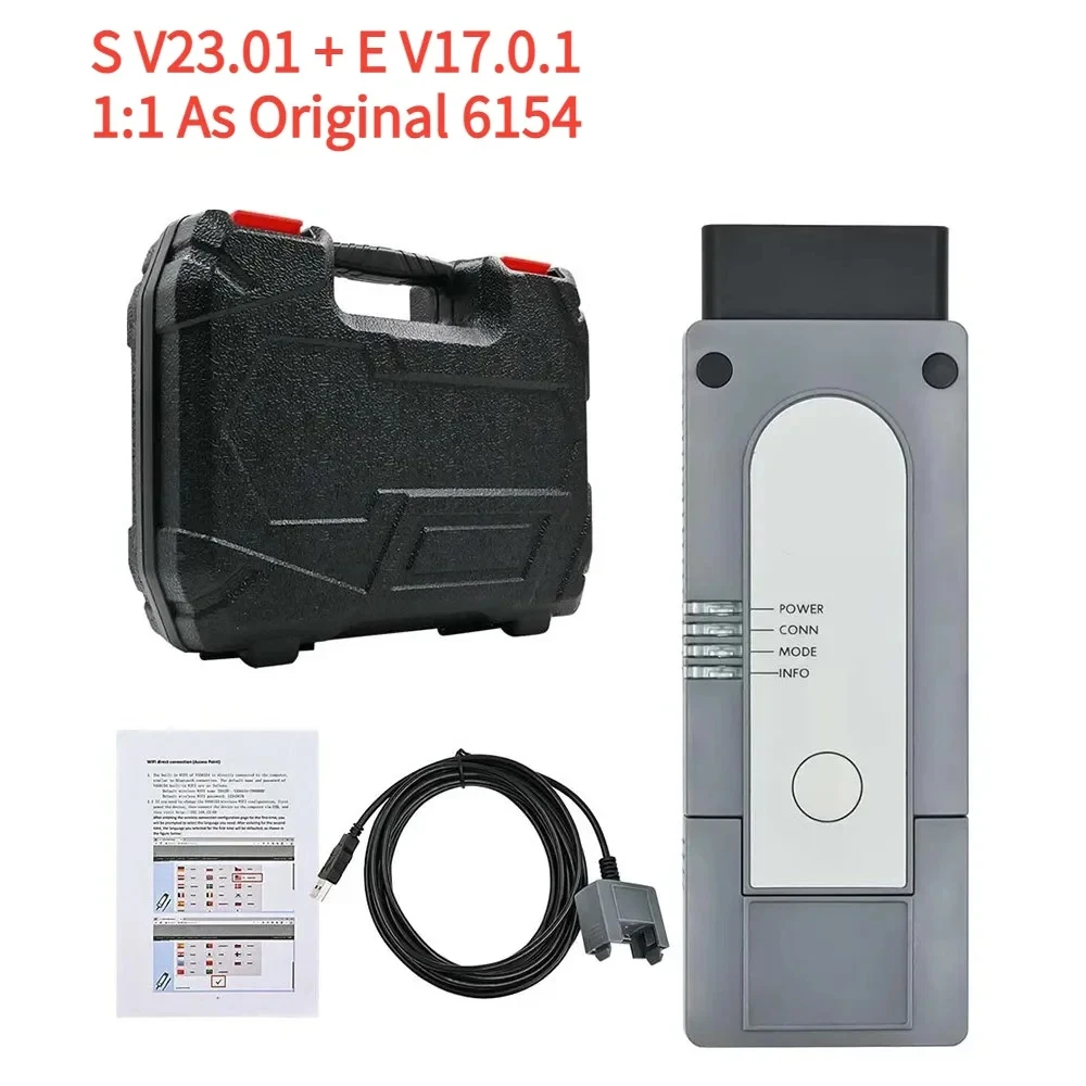 OBD2 Original Shell 6154A DOIP nuovo V23.01 WIFI 6154 per Porsche Scanner UDS CAN FD Cover All Model Function diagnostitc Tool