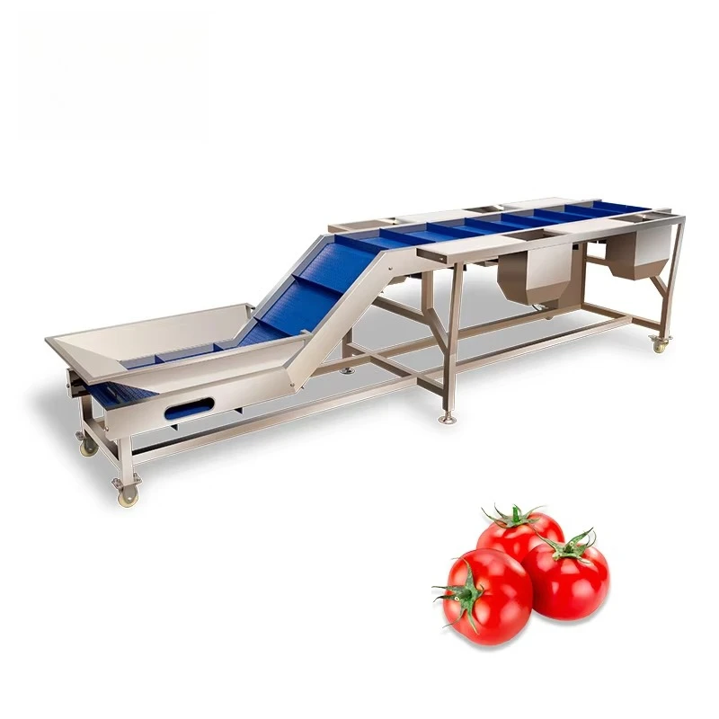 Industry Fruit Conveyor Vegetable Food Elevator Inclined Belt Conveyor for Food