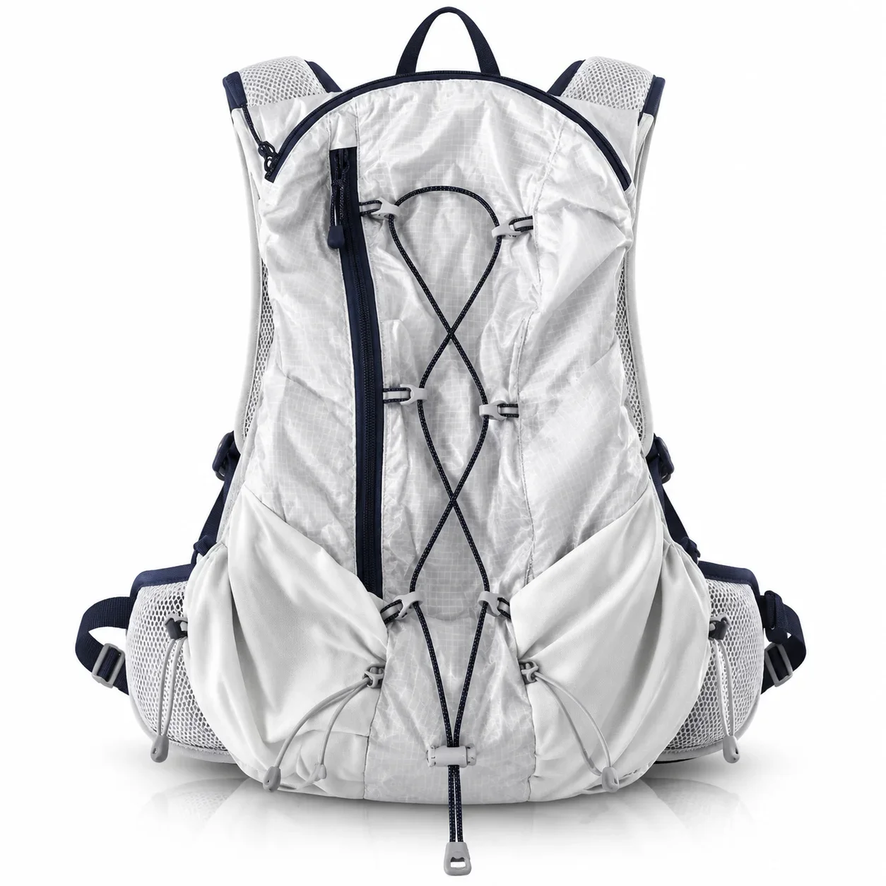超軽量で、アウトドアでの使用に適した、機能的なハイキング、キャンプ、登山用バックパック。男女兼用で、防水性があり、大容量。