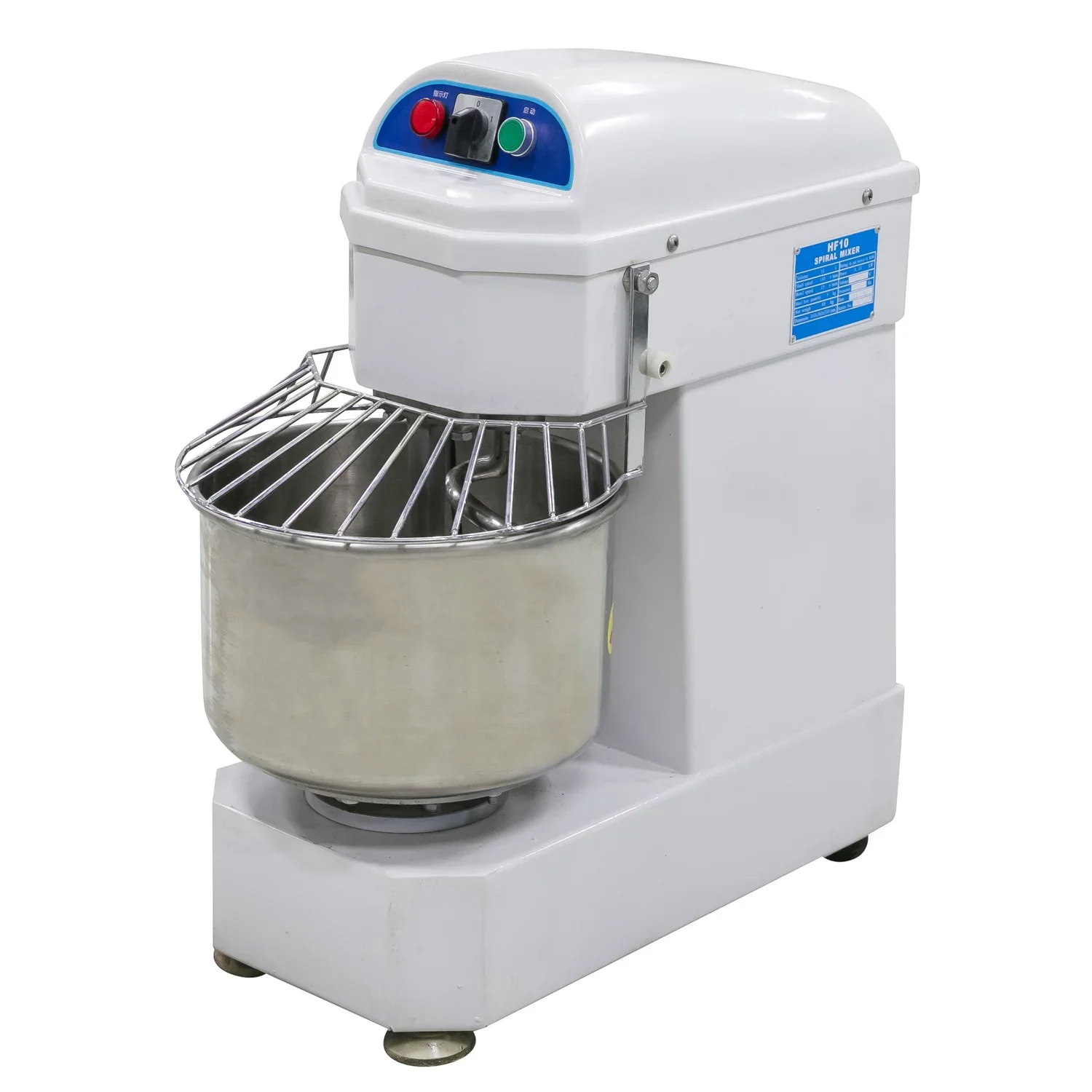 

120L 50kg spiral dough mixer baking equipment