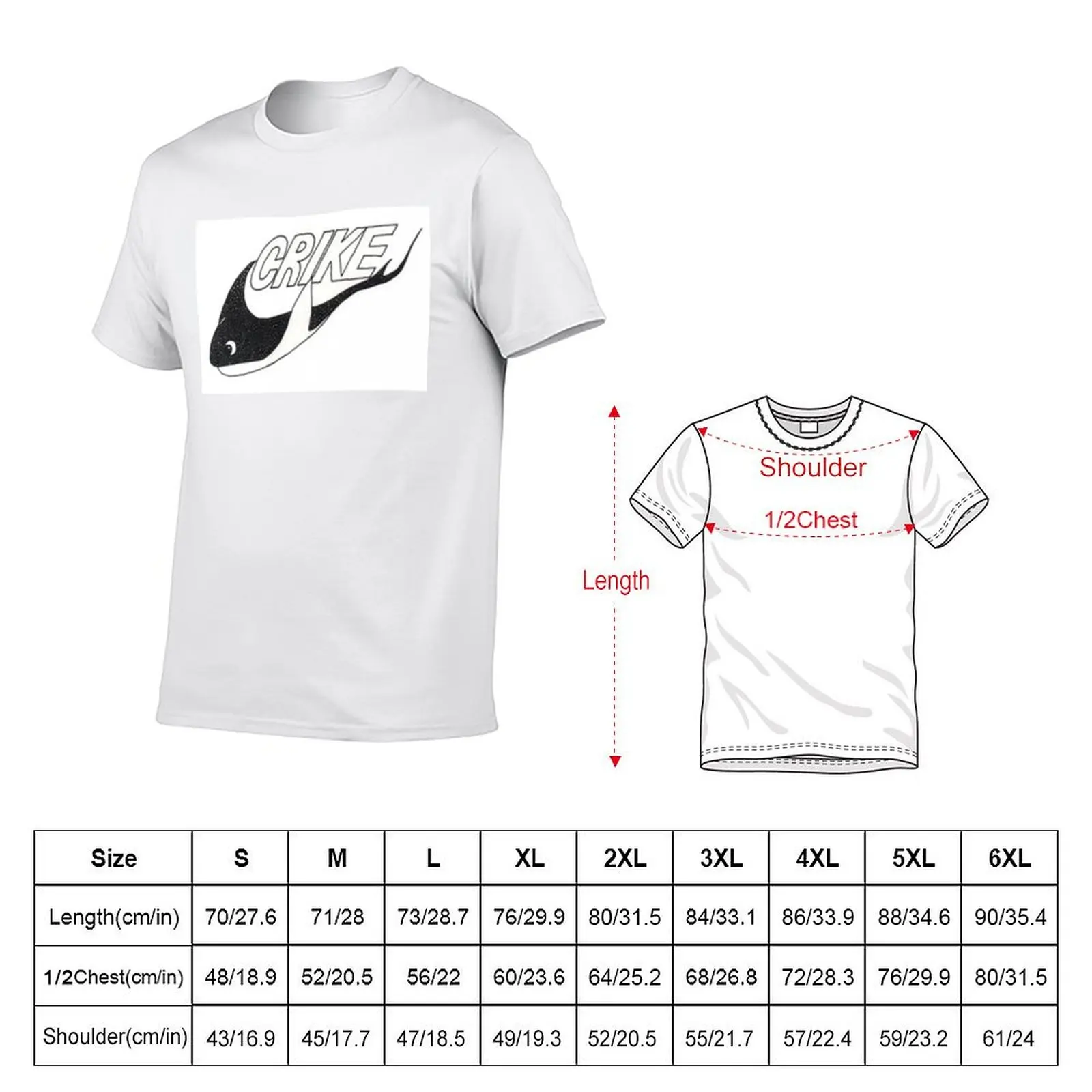 Crike Sting Ray logo_lt T-Shirt Breathable Workout Short Sleeve Top